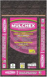 Cedar, 3.0 Cu. Ft. Perfect for Landscaping, Gardens, Potted Plants, and More! (Black)