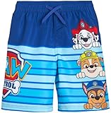Nickelodeon Paw Patrol Boys? Swim Trunks ? Chase, Marshall, Rubble - Kids UPF 50+ Bathing Suit for B