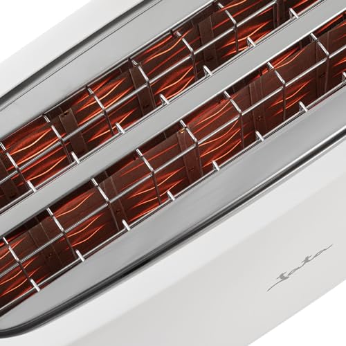 Jata JETT1584 - Tostadora Pan 2 Ranuras, 7 Niveles Tostado, Descongelación y Mantenimiento del Calor, Apagado Auto, 1400 W, Bandeja para recoger Migas - imagen 3