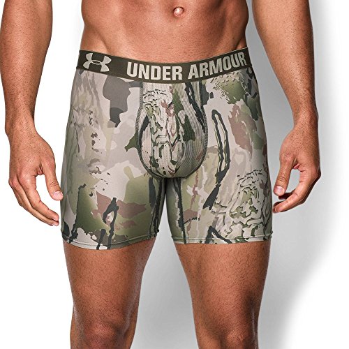 Under Armour Mens Camo Boxerjock Boxer Briefs