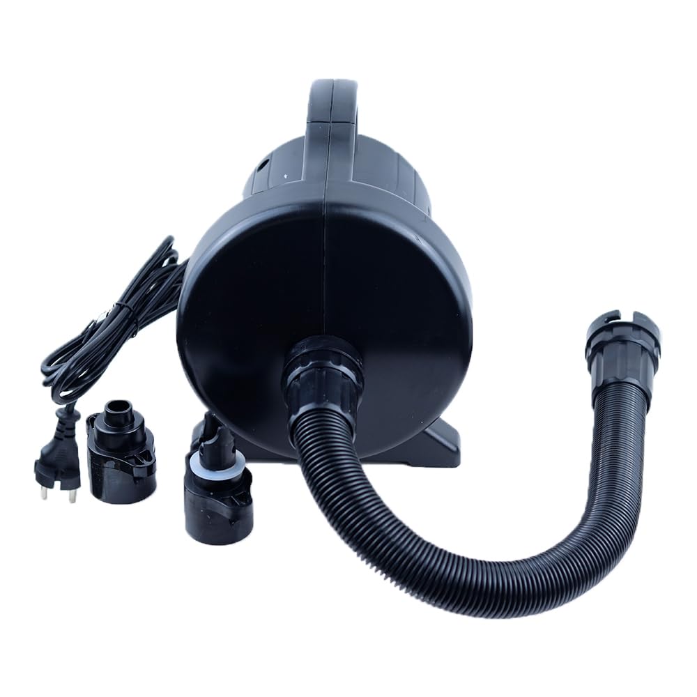 Elektryczna pompa powietrza 1200 W deflator deflator podwójna dysza do