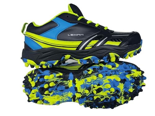 Image of Hockey Shoes for Youth, Mens and Adults, Twin Color Combination with Good Flexibility, Durability & Perfect Finish with Specially Designed Rubber Sole with Multi-Color Combination.