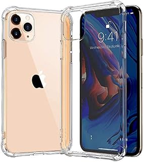 ASD Accessories iPhone 11, Clear Shockproof Bumper Case Soft TPU Silicone Case Cover[Drop Protection] Crystal Gel Case Skin (iPhone 11, Clear)