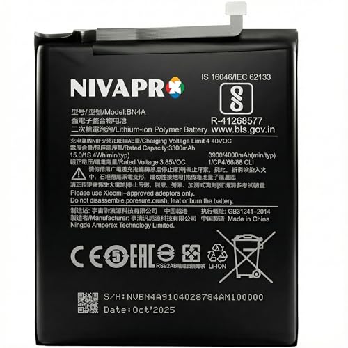 Image of Original BN4A Battery for Redmi Note 7 Pro | Redmi Note 7 with Warranty 4000mAh