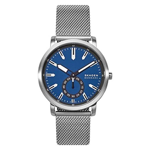 SKAGEN Cuarzo a cuarzo 3 macho con brazalete de fría skw6610