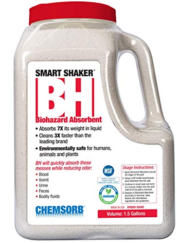 Image of SP80BH-SHAKE BH Biohazard Absorbent 1.5 Gallon Shaker