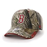 MLB Boston Red Sox Real Tree Frost Camouflage Adjustable Hat, One Size, Realtree Camo