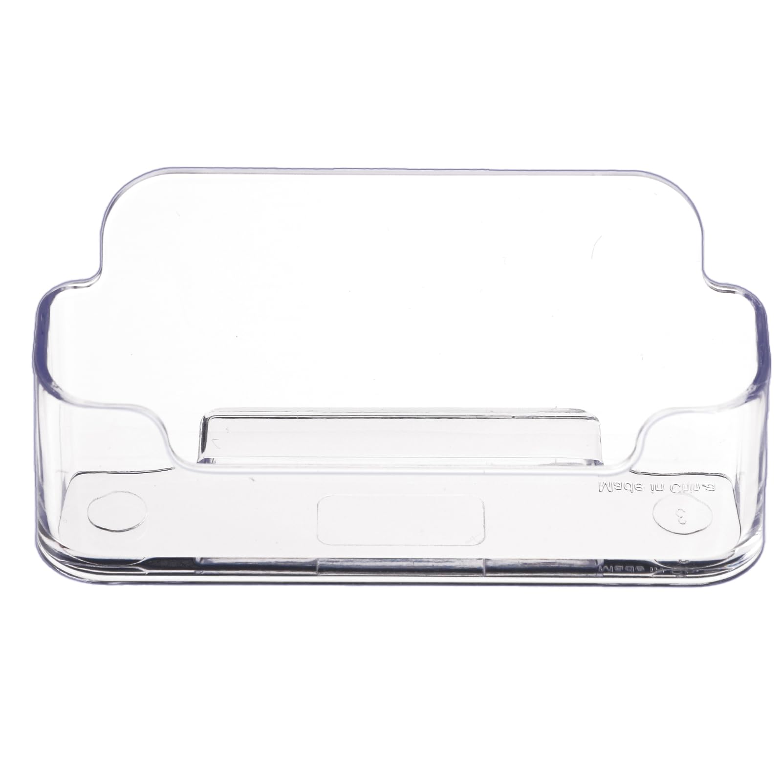 KINBOM 16pcs Plastic Business Card Holder, 3.8x1.4x1.8 Inch Clear Acrylic Business Card Stand for Desktop Office Front Desk Display - Image 4