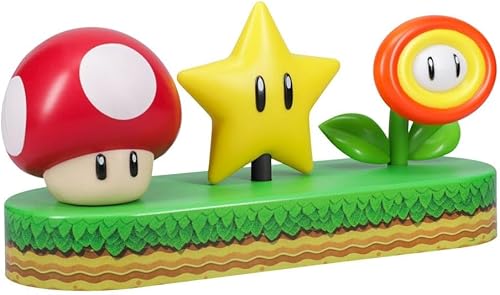 Miniatura 4 de Paladone Super Mario Icons Light  Luz LED de iconos encendidos con iluminación multimodo  perfecta para dormitorios, escritorios de juegos y salas