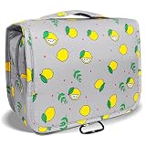 LAKIBOLE Makeup Bag Hanging Toiletry Bags for Traveling Women Girls Cosmetic Travel Bag Multifunctio
