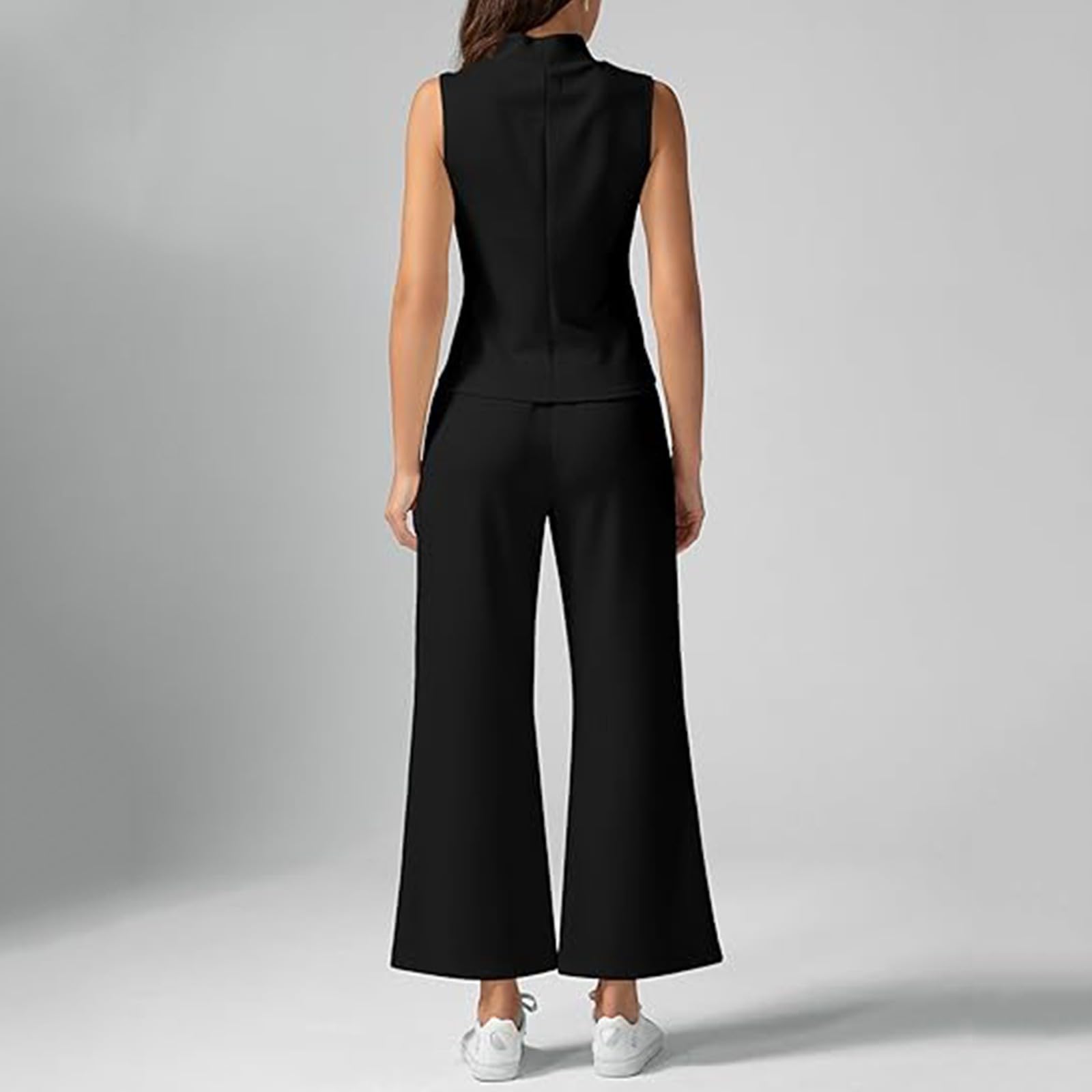 Ensemble de sport pour femme - Grandes tailles - Baggy - Survêtement d'été long élégant - 2 pièces - Survêtement surdimensionné - Loisirs - Sportif - Tenue de loisirs - Sexy - 2 pièces