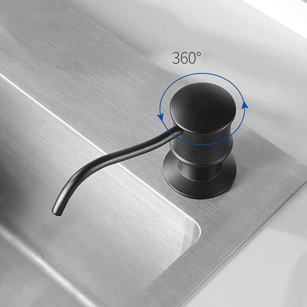 Soap Dispenser Dish Soap Dispenser for Kitchen Dispenser Stainless Steel Built in Pump Kitchen Sink Dish Soap Dispenser Soap dispensers