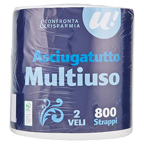 Marca: Unes U! Confronta & Risparmia Monorotolo 800 Strappi
