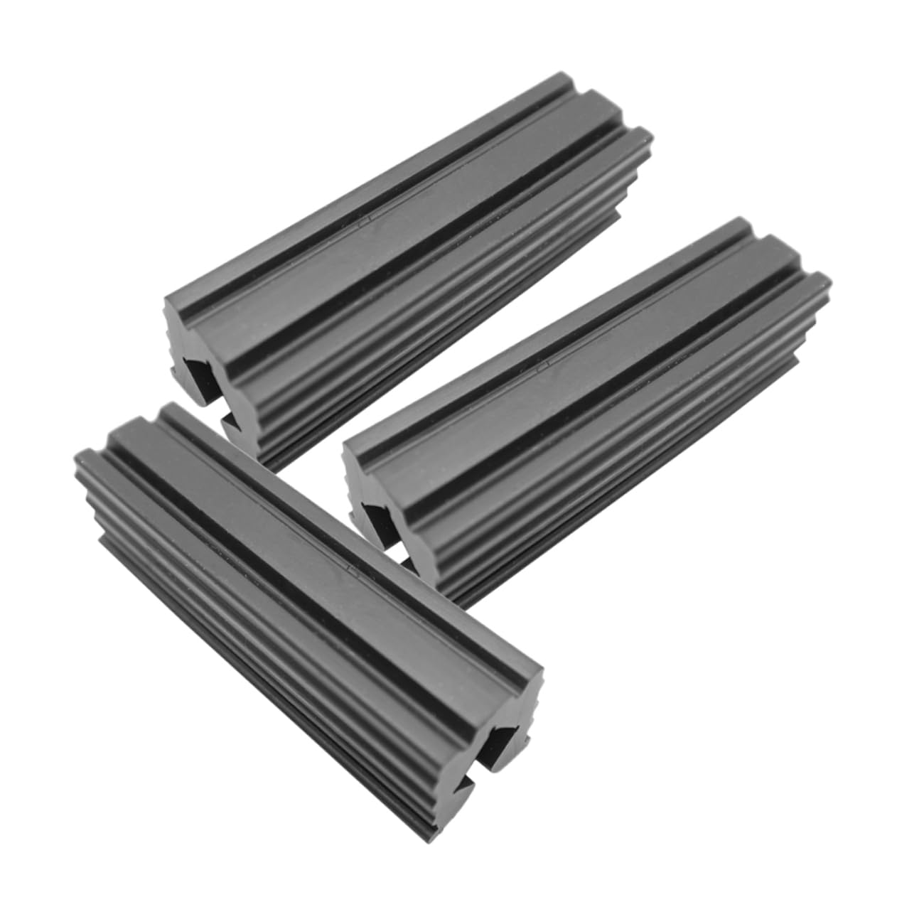 Mipcase 3Pcs Golf Grip Kit Rubber Clamp for Club Assembly Durable Vise Clamps for Easy Disassembly Enhanced Stability Portable Design for Golfing Convenience