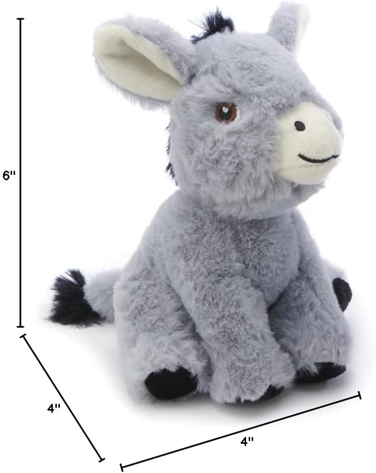Miniatura 8 de Deluxe Paws Your Planet - Peluche ecológico suave de 6 pulgadas (Donkey)