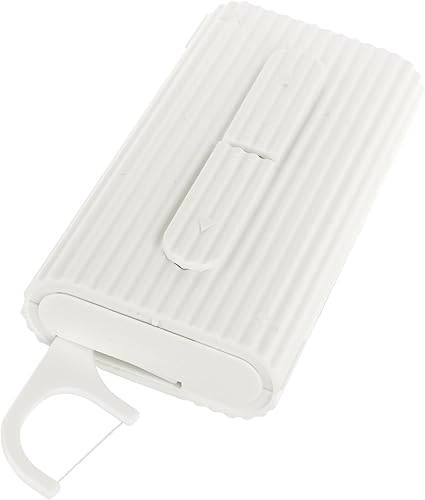 Miniatura 1 de WLLHYF Estuche de hilo dental portátil, dispensador de hilo dental de viaje, cajas de soporte automático de hilo dental, caja de almacenamiento de