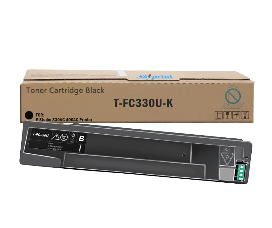 Toner noir T-FC330U pour résoudre les problèmes de textes pâles sur 400AC