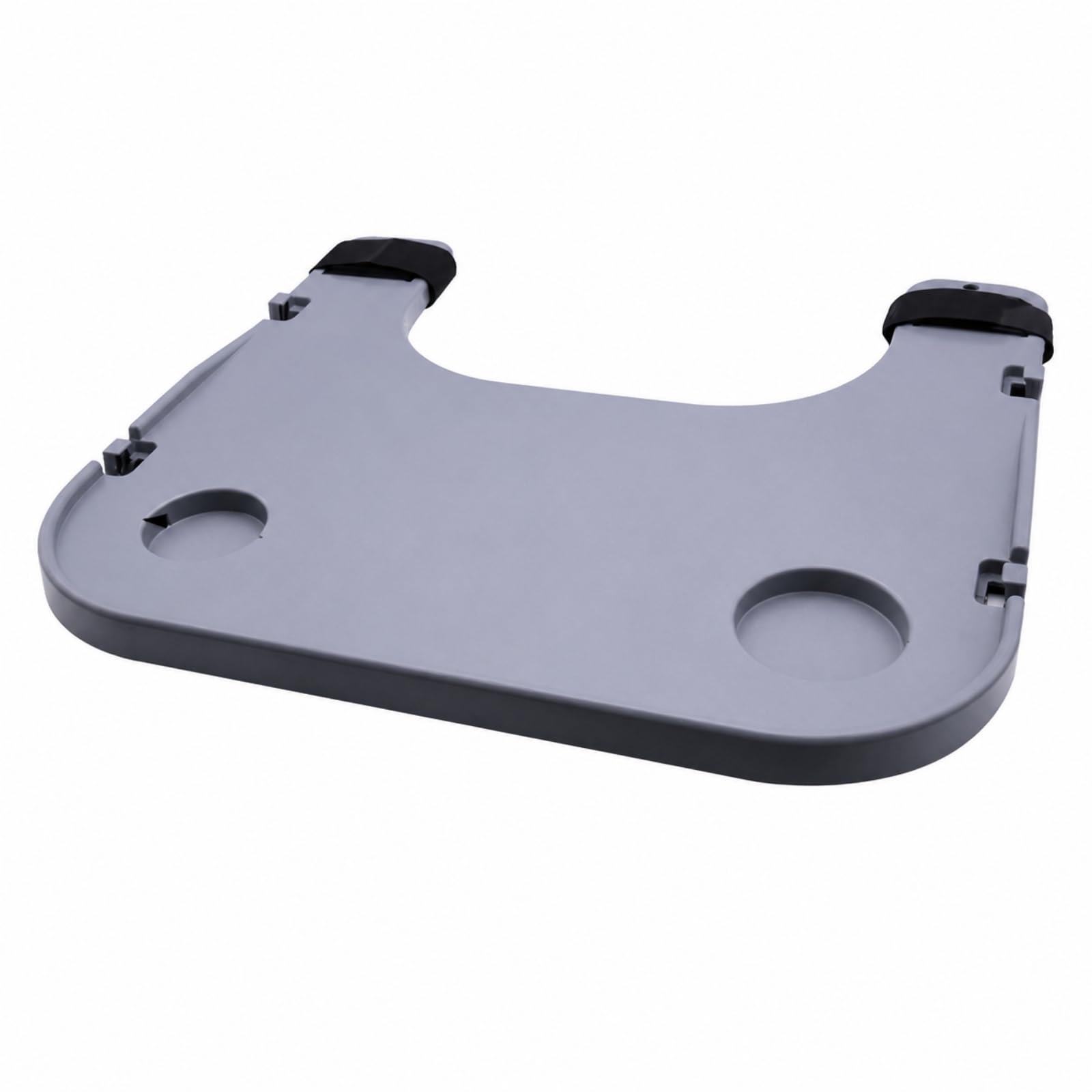 Plateau Repas Porte-Gobels en Plastique Table Léger pr Personnes Âgées,