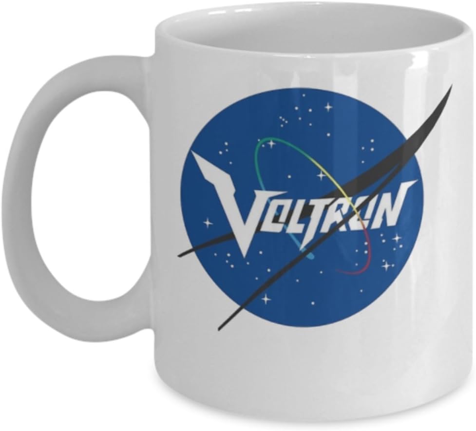 Nasatron By: Trinkets & Novelty - Tv Show Voltron Legendary Defender Merchandise 11oz Black Red Blue Green Yellow Lion Lance Pidge Shiro Zarkon Coffee Mug Perfect Gift for Voltron Fan