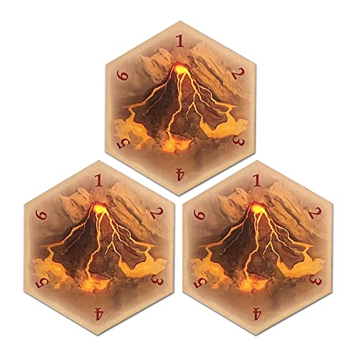 Volcano Hex Scenario for Catan