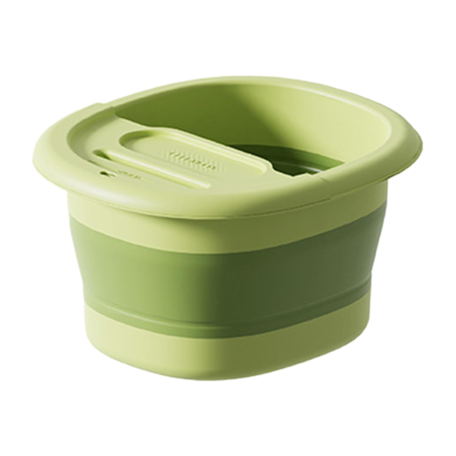 Basino de baño - bañera de acupresión plegable para remojo, cubo de spa portátil | Contenedor de masaje profundo para pies, cuenco de pedicura para alivio del dolor, spa de pies co