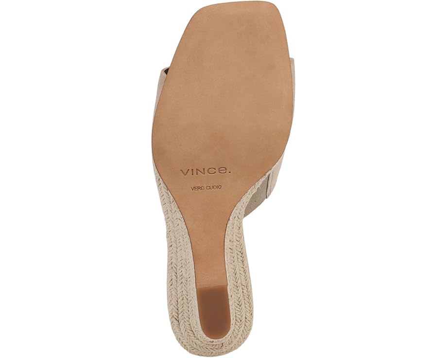 Vince Pia Wedge Slide Sandals - Bottom View