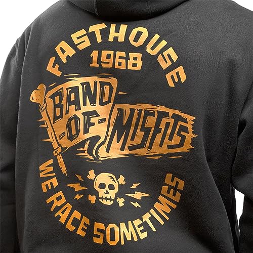 FASTHOUSE Marauder Hooded Pullover, Black4