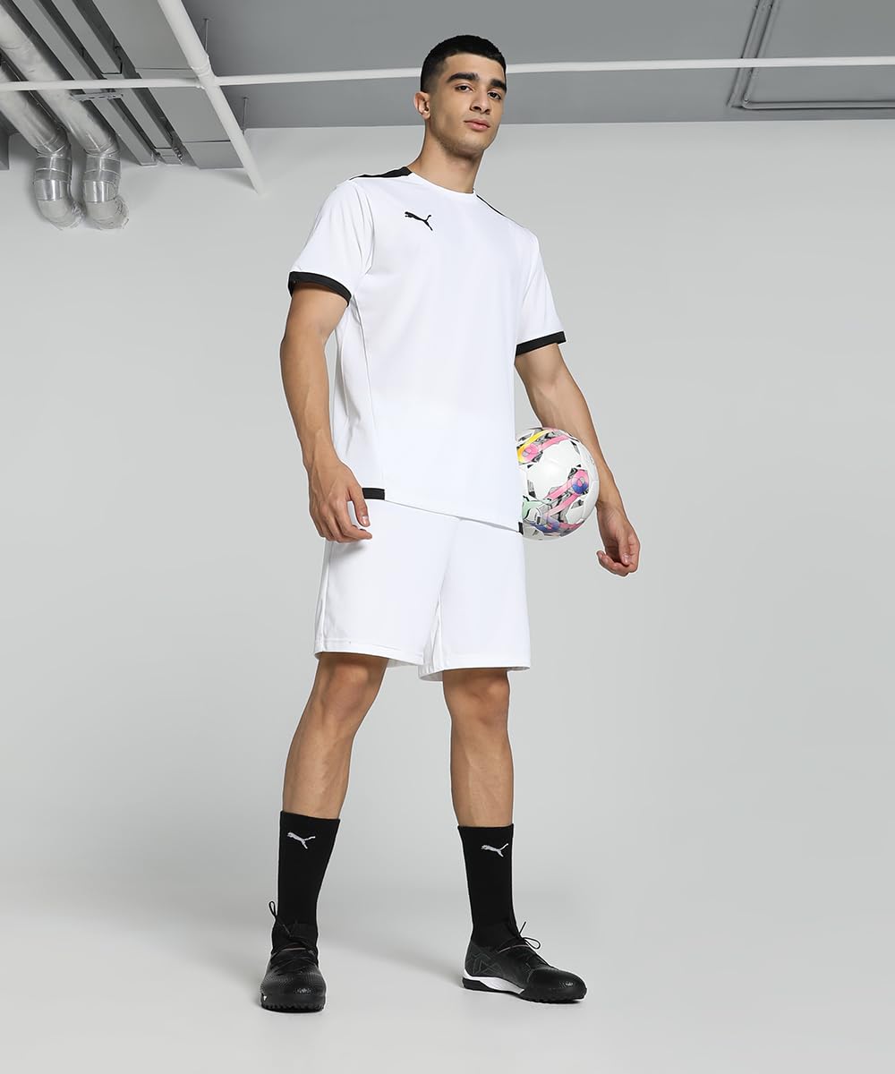 Puma Mężczyźni TeamLIGA Jersey Koszulka, Biały, S