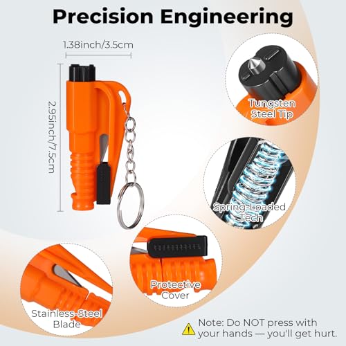 PIFOOG 12-Pack Keychain Escape Tool