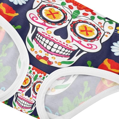 Sugar Skulls Toddler Girls's Underwear 2T 202c13214