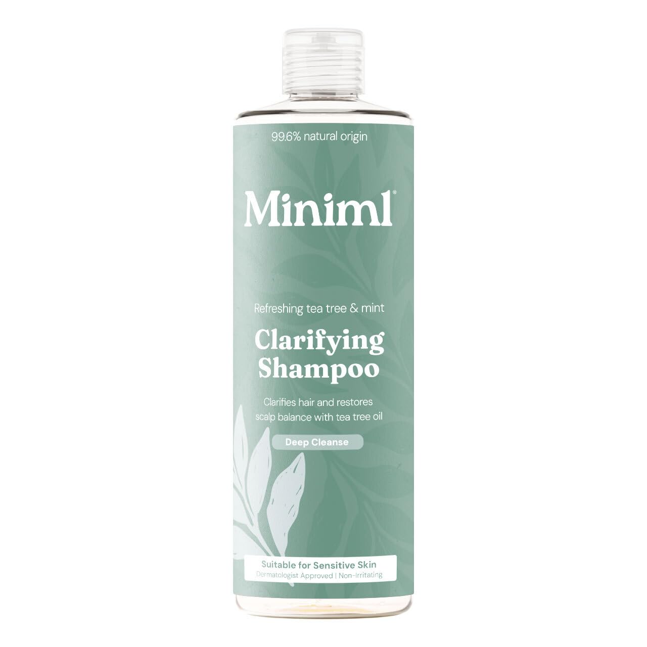 Miniml Natural Body Wash & Bubble Bath 400ml – Coconut | 99.6% Natural – Vegan & Cruelty-Free Cleanser – For Soft Smooth Skin