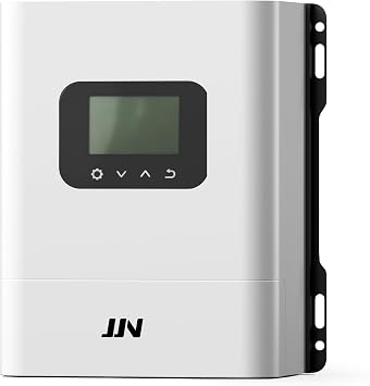 MPPT Solar Charge Controller 60A, 12V/24V/36V/48V/60V/72V,99.5% Efficiency LiFePO4 AGM Compatible with OLED Display & WiFi Remote Monitoring