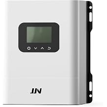 MPPT Solar Charge Controller 40A, 12V/24V/36V/48V/60V/72V,99.5% Efficiency LiFePO4 AGM Compatible with OLED Display & WiFi Remote Monitoring