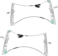 Vista 24 de TRQ Juego de elevalunas eléctrico trasero compatible con Volkswagen Golf 1999-2006 Jetta VW1550102 VW1551102 1999-2005