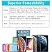 iPhone Car Charger, LUOSIKE 2.4A/5V AL-Alloy Dual USB Car Charger Adapter with 2-Pack 3FT Lightning Fast Charging Sync Cable Compatible with iPhone 12/11/XS/XR/X, 8/7/6S Plus/5S/SE2, iPad Pro/Air