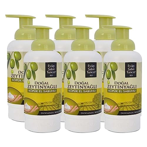 Zeytinyağlı Köpük El Sabunu 500 ml x 6