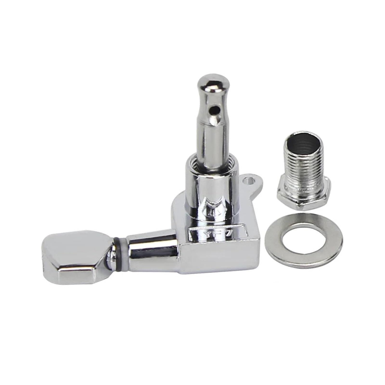 Clavijas De Afinación Para Guitarra Eléctrica (juego 6) Negro/cromado Clavijas Guitarra(6L Chrome)