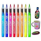 Gesichtsbemalungs-Marker, wasserfest, langlebig, UV-Körperfarben-Marker, für Familie, Studenten, Erwachsene, Männer, Frauen, Halloween, Party, Cosplay, Festival, Veranstaltungen