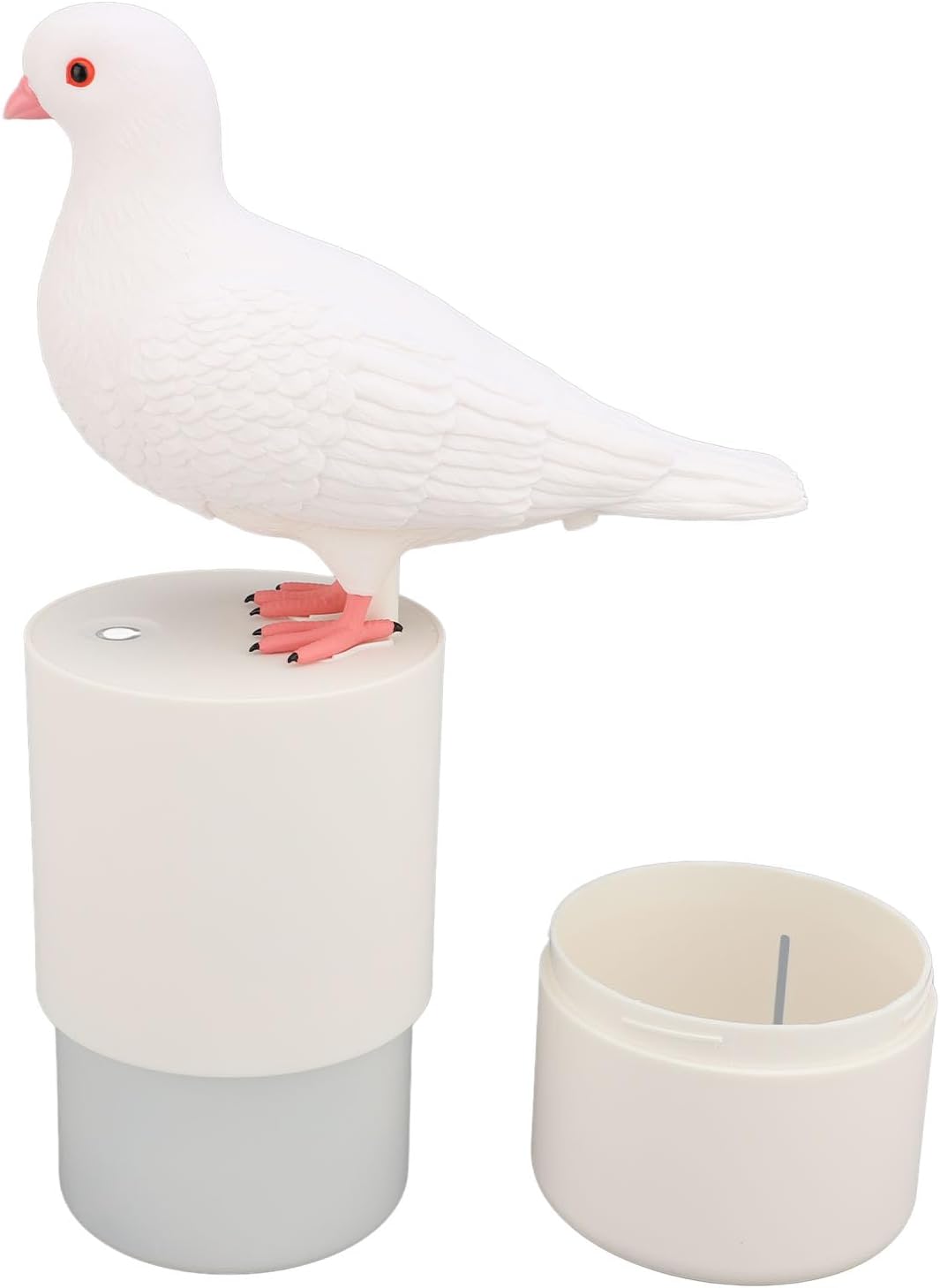 Automatic Soap Dispenser, Bird Shape Design Touchless Foaming Soap Dispenser, Induction Foam Hand Washer for Kitchen Bathroom Dish Soap(White)