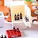 SXFSE Dollhouse Kitchen Accessories, 1:12 Dollhouse Miniature 12 Piece Soft Drink with Tray