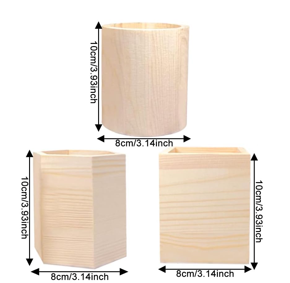 Enkele houten penhouder, penhouder, multifunctionele pennenhouder van Enkele houten penhouder, penhouder, multifunctionele pennenhouder van