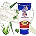 LA BODIES Sunscreen Moisturizing Face & Body Lotion (SPF 30) w/Aloe Vera for Cooling Sensation | Works with Acne Prone Skin | UVA UVB Protection Sunblock | 3oz