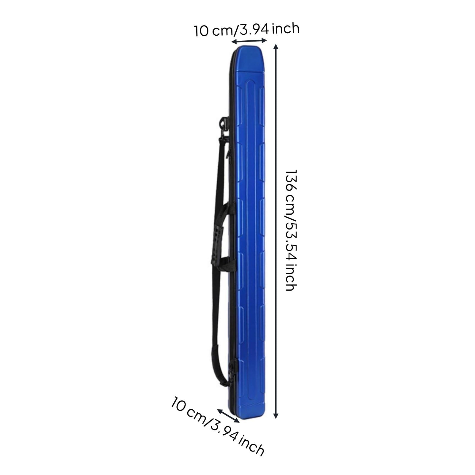 Porta Canne Rigido Resistente Agli Urti Borsa Porta Canne da Pesca Anti-Graffio
