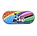 Price comparison product image Fridolin 18716 Rosina Wachtmeister Under The Rainbow Metal Glasses Case, Multi-Coloured (16 x 6.6 x 2.8 cm)