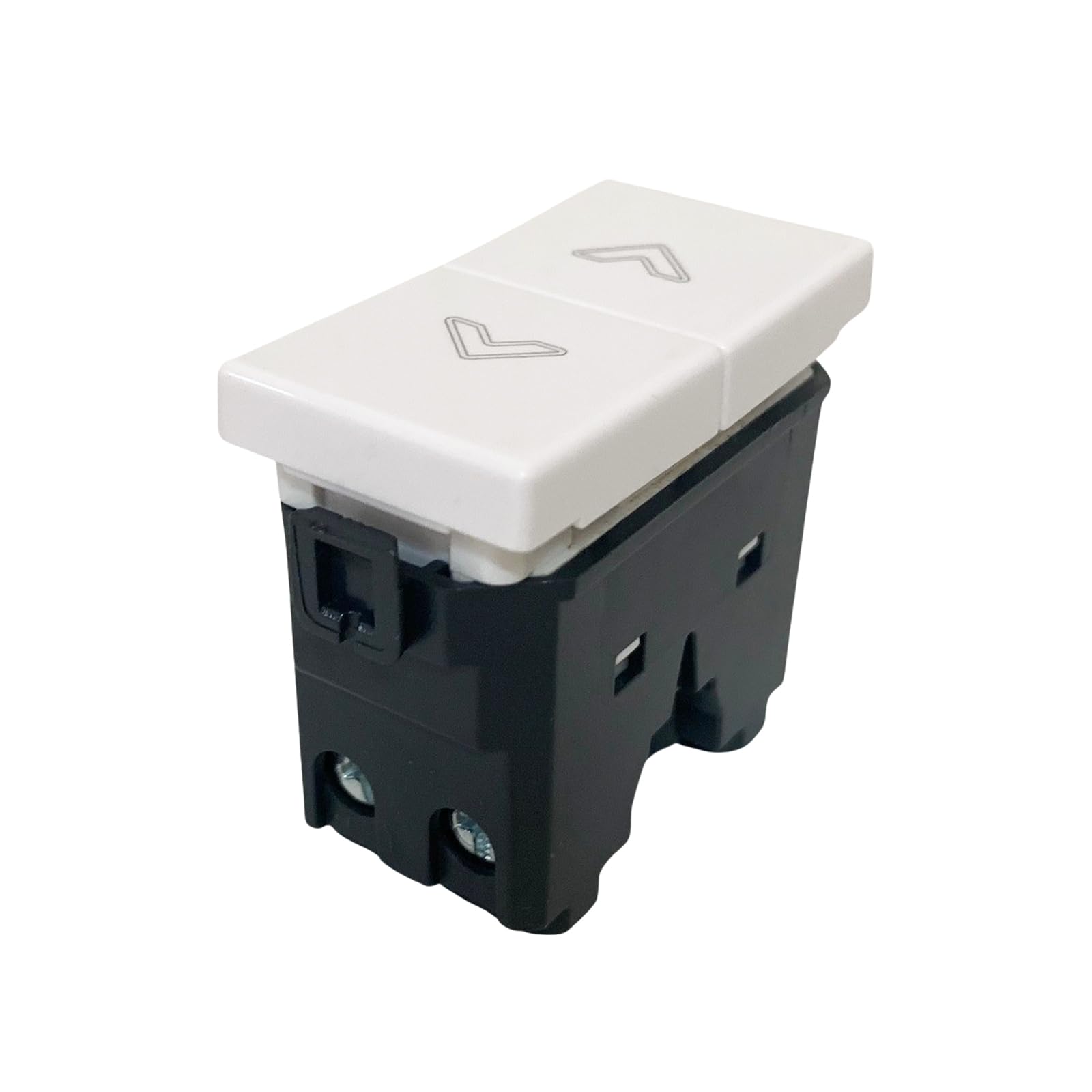 Juego de 2 interruptores de doble botón compatibles con Bticino para persianas enrollables eléctricas y cortinas, automatización de persianas enrollables, interruptor compatible con Bticino Matix (2
