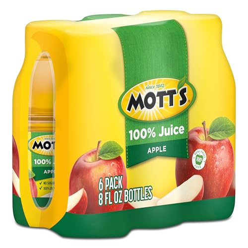 Mott's 100% Original Apple Juice, 8 Fl Oz Bottles, 24 Count (4 Packs Of 6), 2 Servings Of Fruit, 100% Fruit Juice, Gluten-free, Caffeine-free, Kosher, Contains No Artificial Colors Or Sweeteners image 15