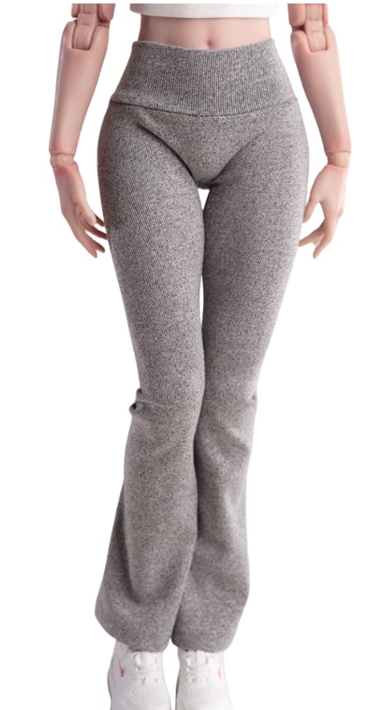 HiPlay1/6 Scale Figure Doll Clothes: Long cream white Yoga women's top For 12-inch Collectible Action Figure (KZA)