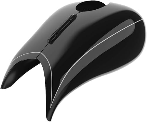 Advanblack Funda de tanque extendida para Harley '08-'22 Street Glide & Road Glide