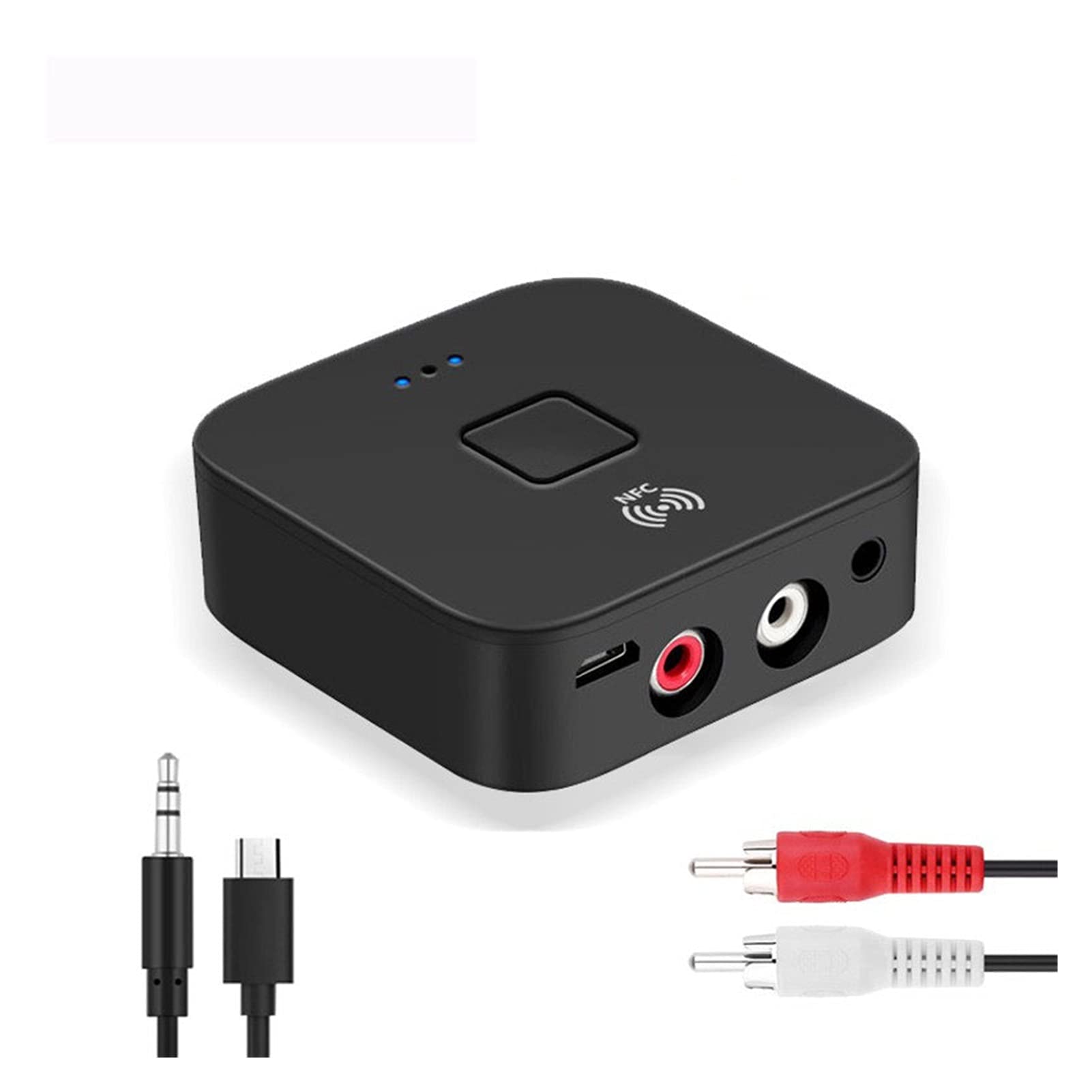 Adapter audio Bluetooth. Odbiornik Bluetooth 5.0. APTX LL 3. 5mm. AUX RCA. Jack Wireless Adapter Auto On/WYŁĄCZONY Z MIC Bluetooth 5.0 4.2 Odbiornik audio samochodu