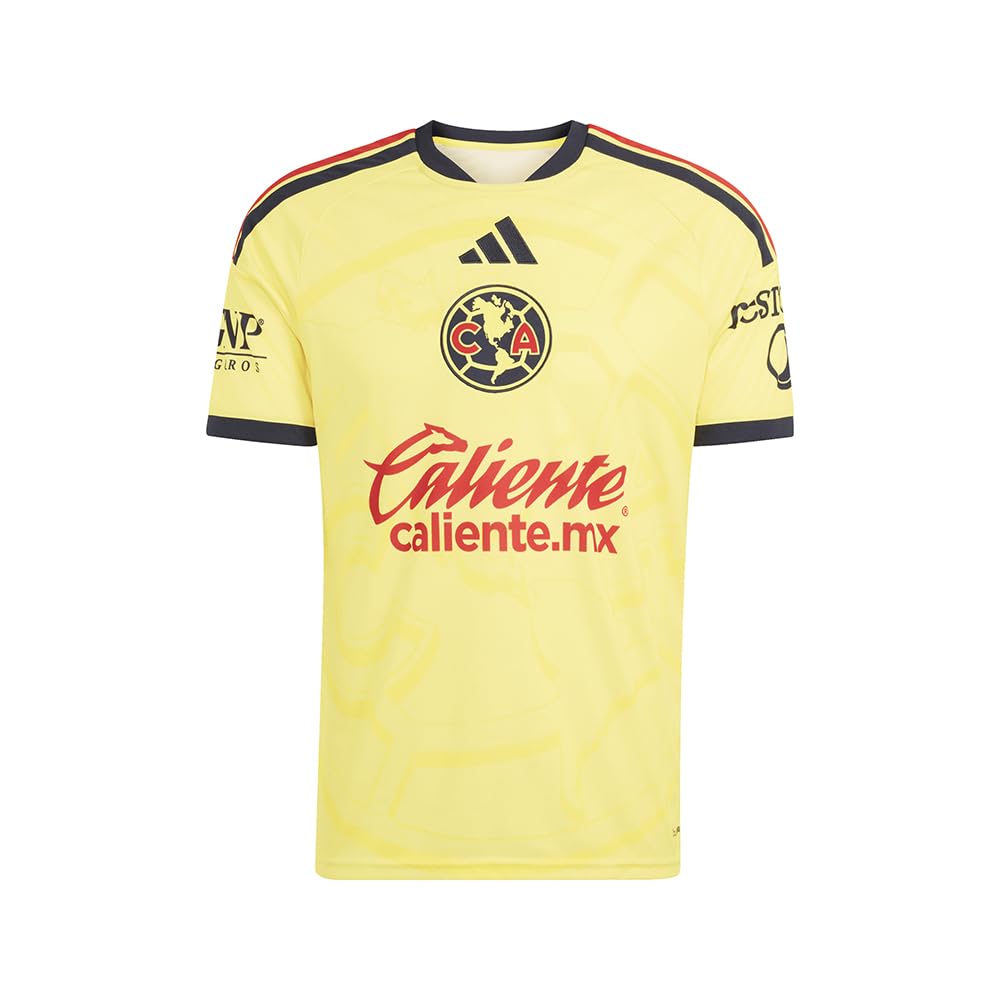 Mens Club America 2627 Home Jersey Soccer Cleats - Yellow - Size L